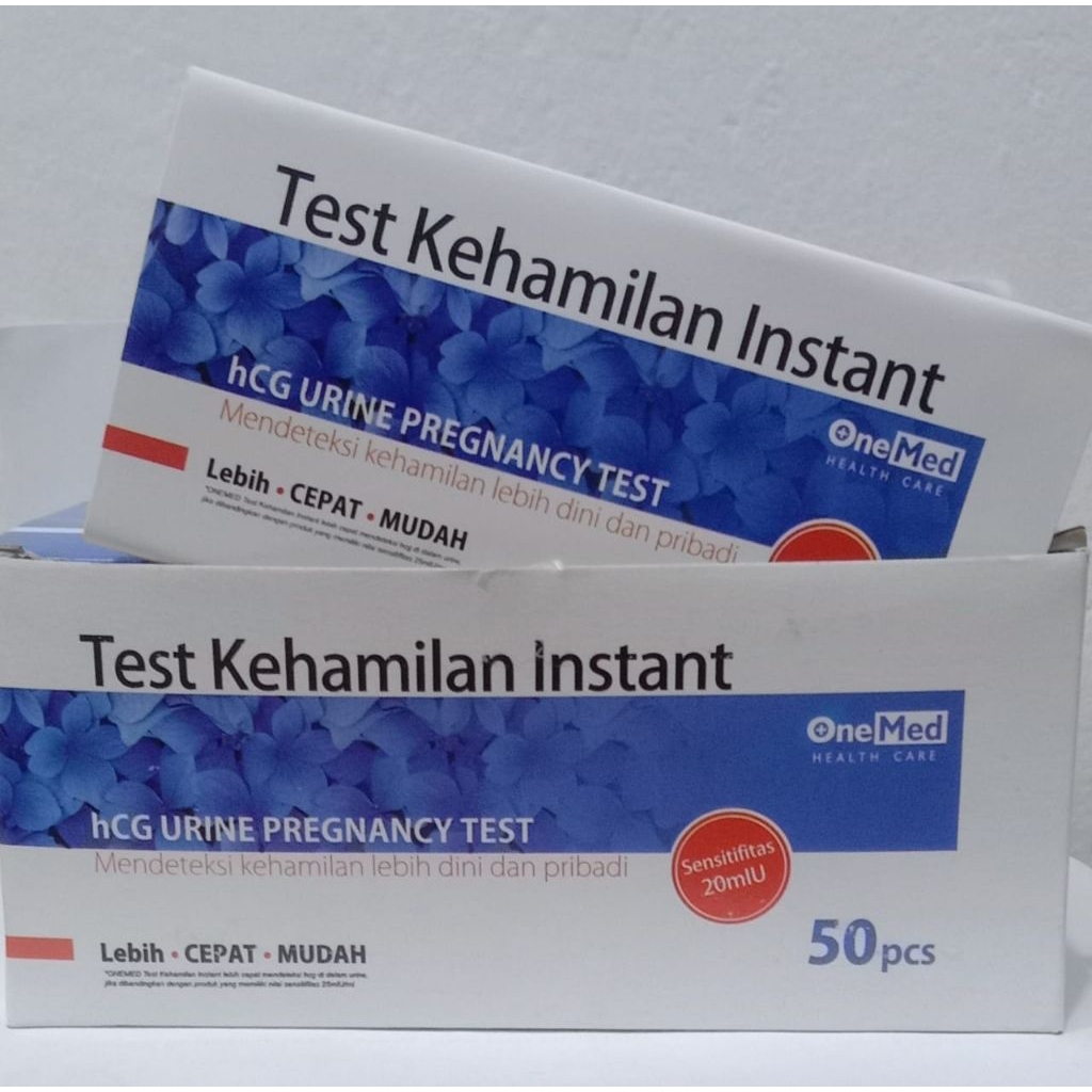 test pack onemed strip kehamilan instan