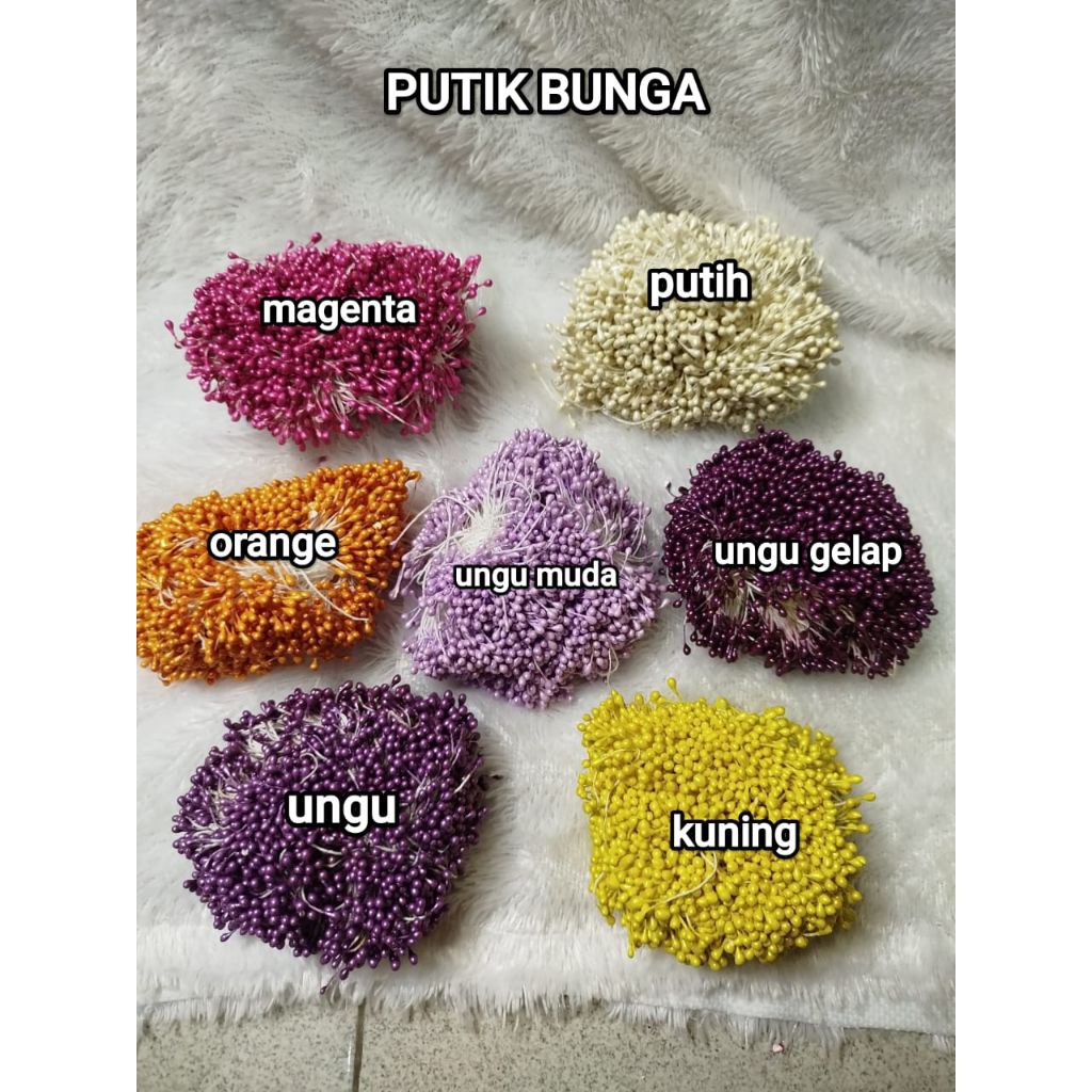 putik bunga