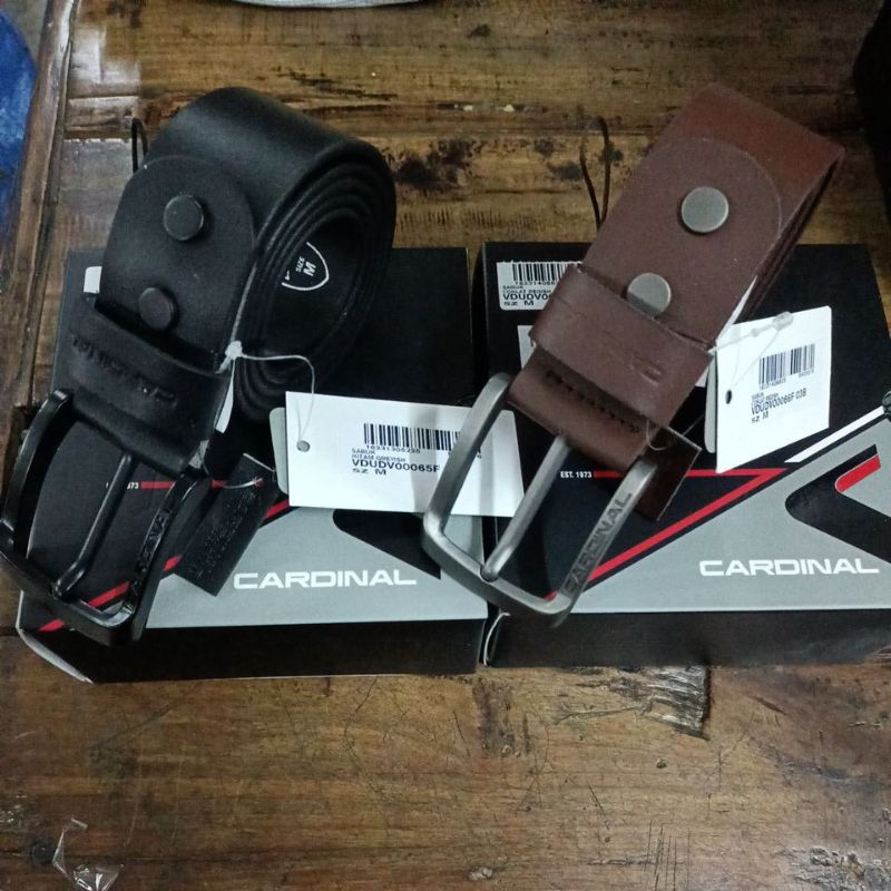 Sabuk Kulit Cardinal original