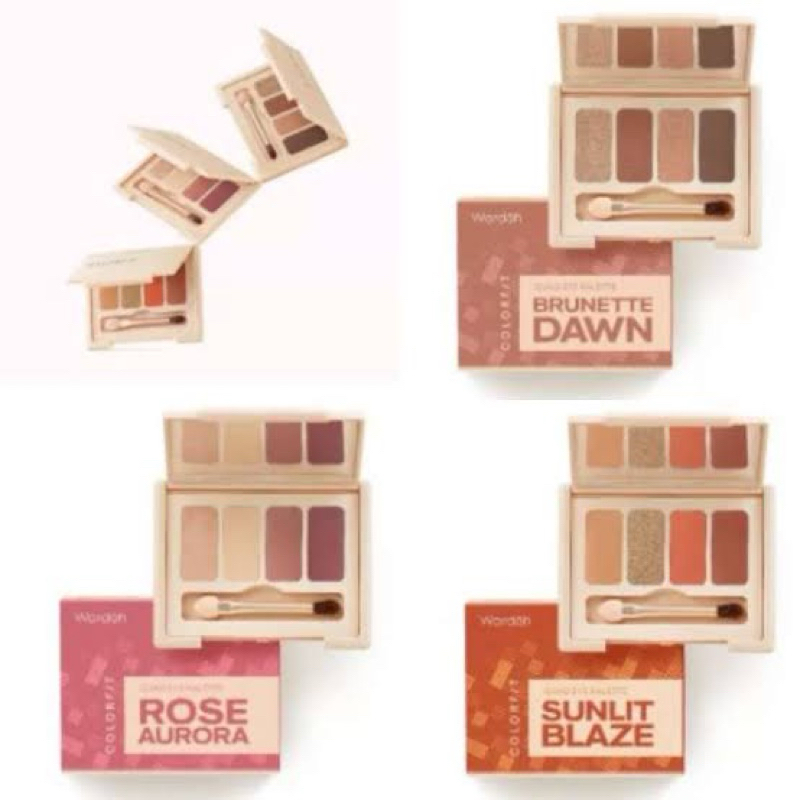 Wardah -  Eyeshadow 4 in 1