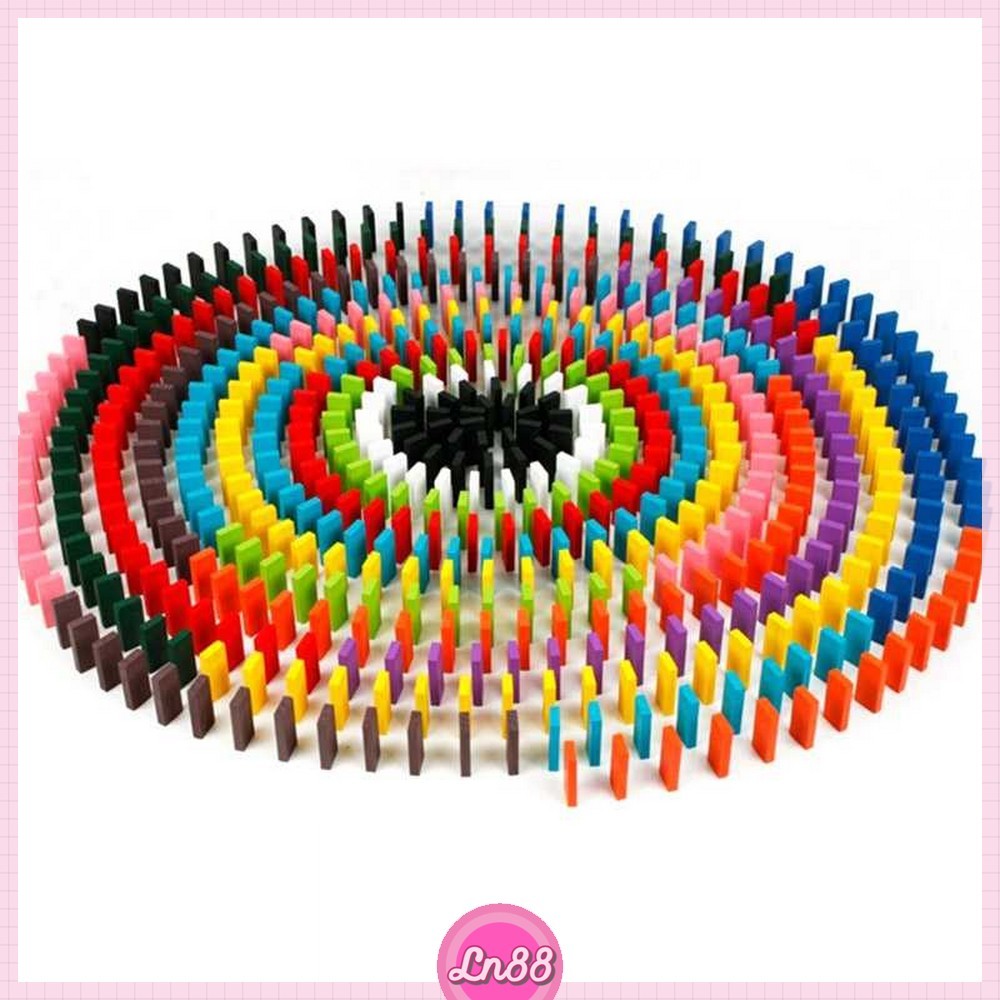 Mainan Balok Domino 120 PCS