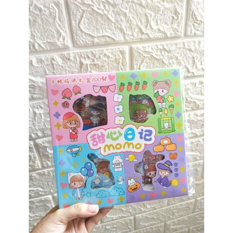 Sticker Momo Rainbow
