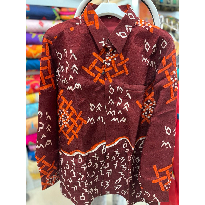 kemeja batik lontara