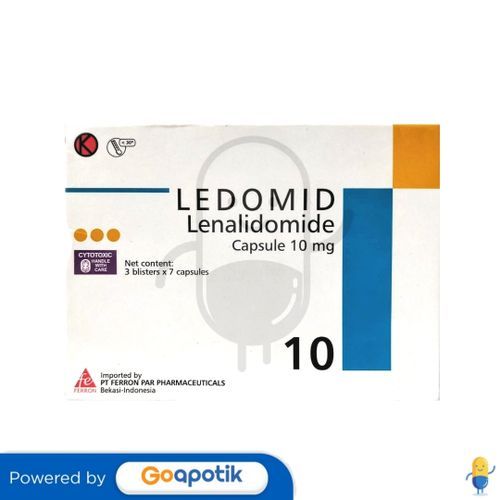 LEDOMID 10 MG BOX 21 KAPSUL