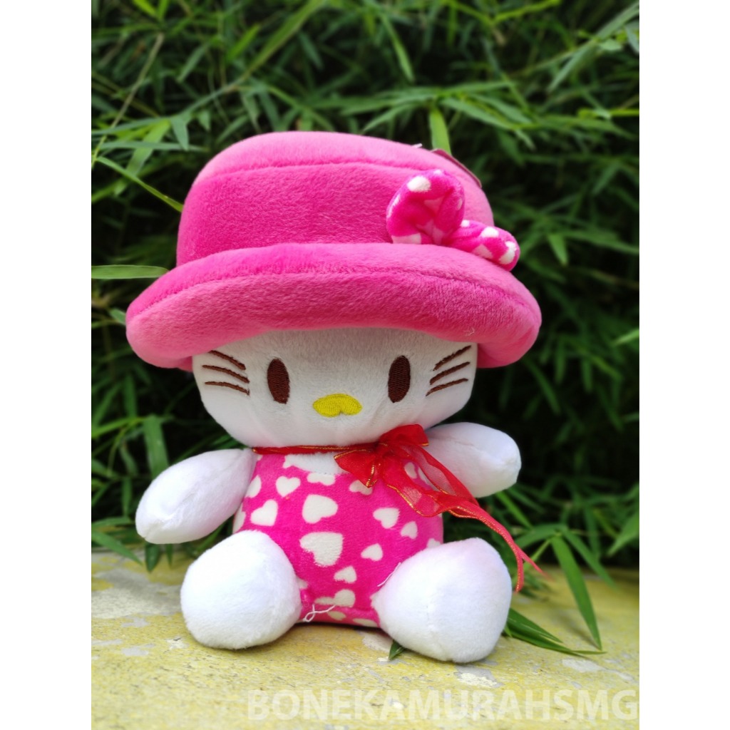 Boneka Hellokitty topi