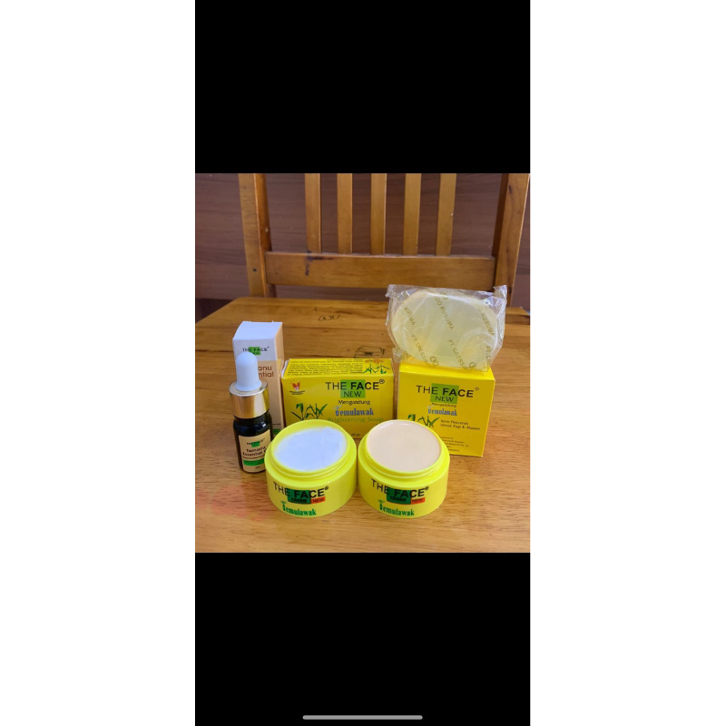 COD SET TEMULAWAK THE FACE BPOM ORIGINAL