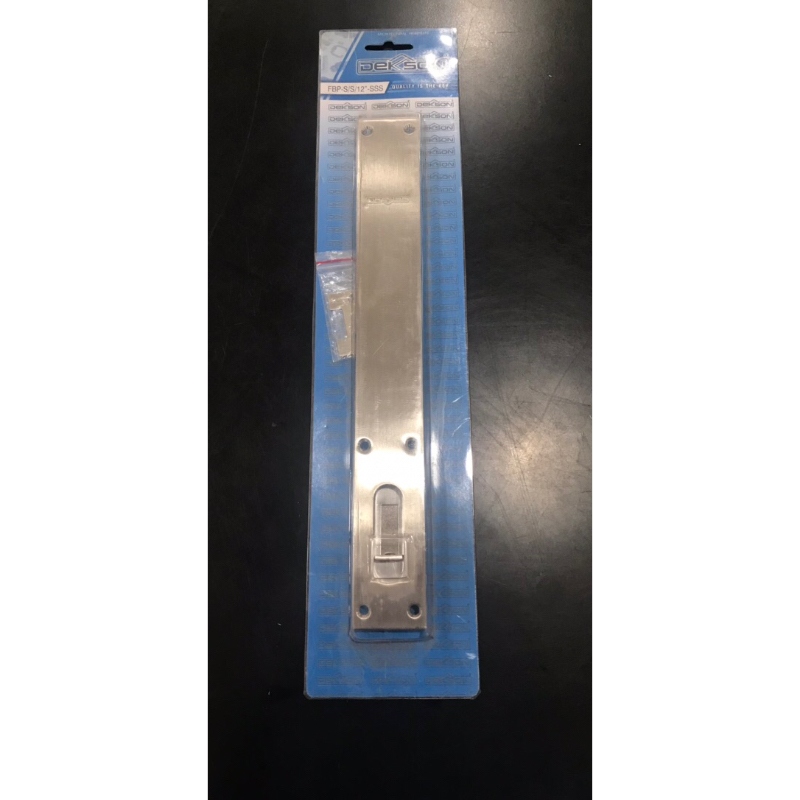 Flush Bolt Plate DEKSON FBP 12" SSS