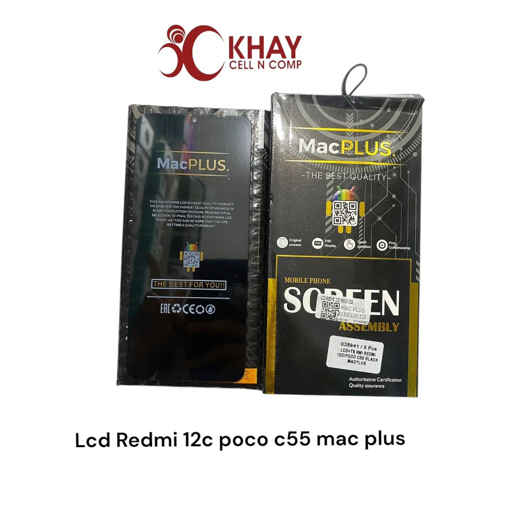 Lcd Xiaomi Redmi 12C / Pocophone C55 Fullset mac plus