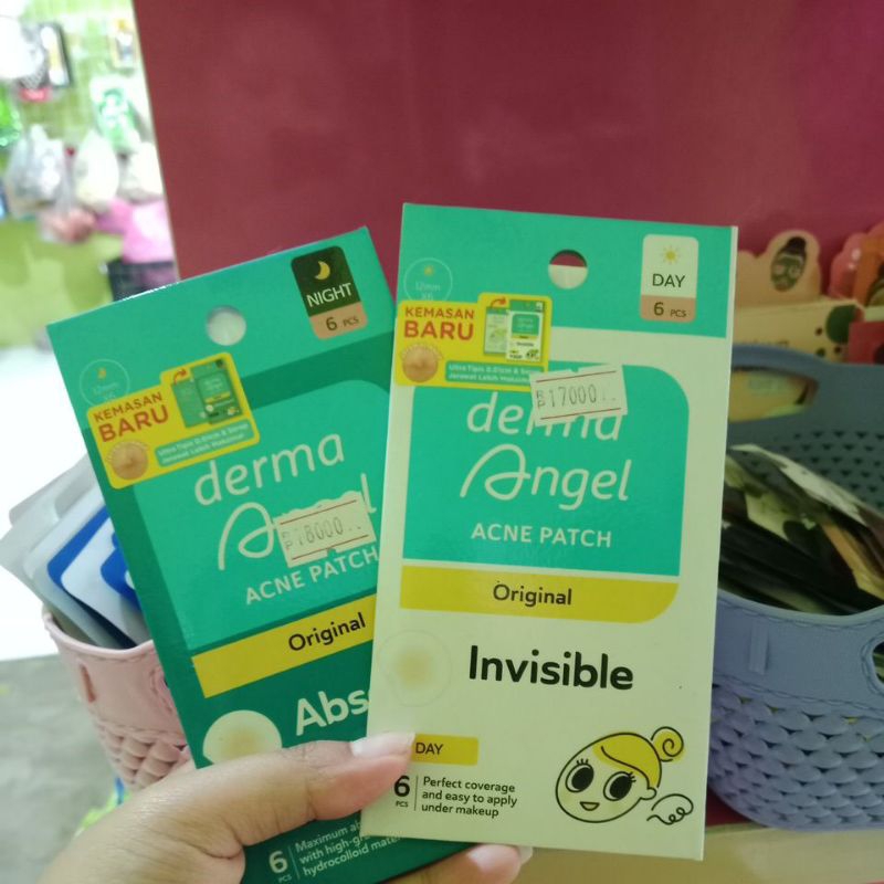 DERMA ANGEL || ACNE PATCH || NIGHT DAY