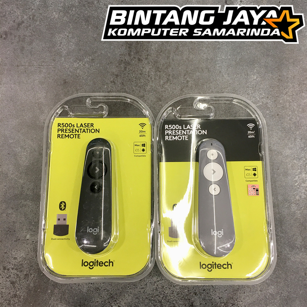 Logitech R500s Laser Presentation Remote Pointer Wireless