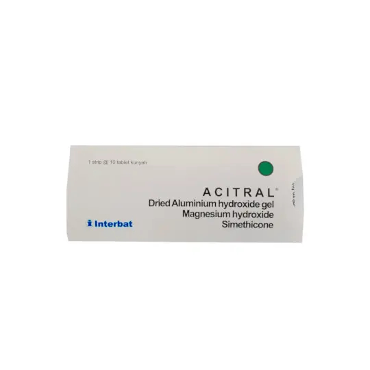 ACITRAL CHEWABLE 10 TABLET
