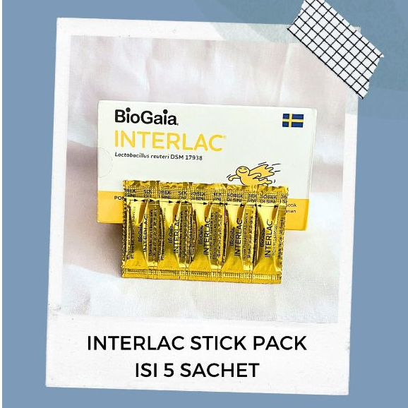 INTERLAC STICK PACK ISI 5 SACHET