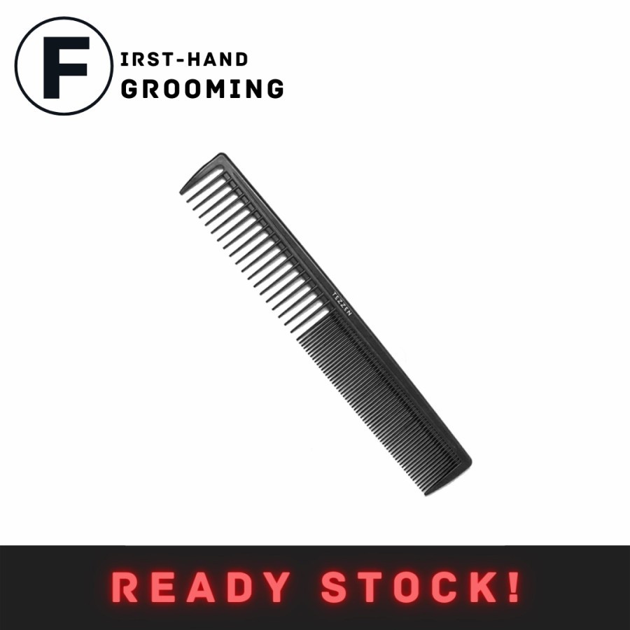 Tezzen Styling Comb / Sisir Karbon