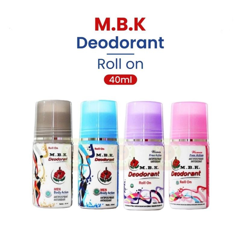 MBK DEODORANT roll on 40 ml
