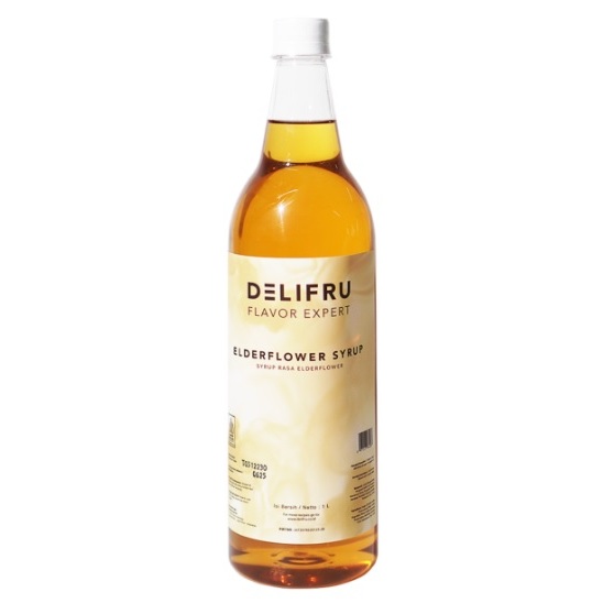 DELIFRU Elderflower Syrup 1LTR