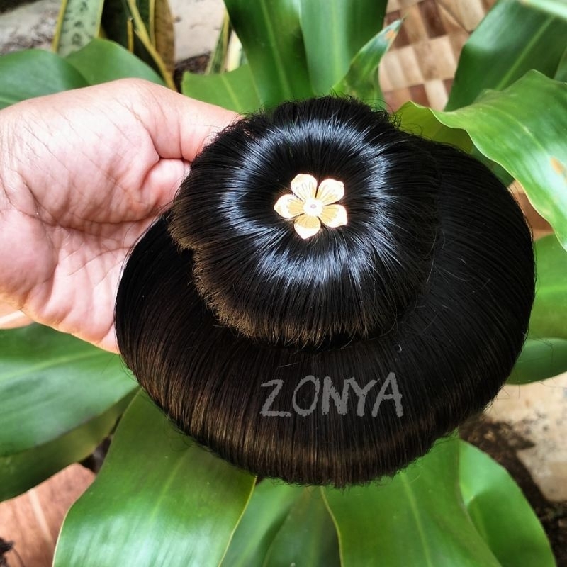Sanggul sirkam Sonya bunga emas