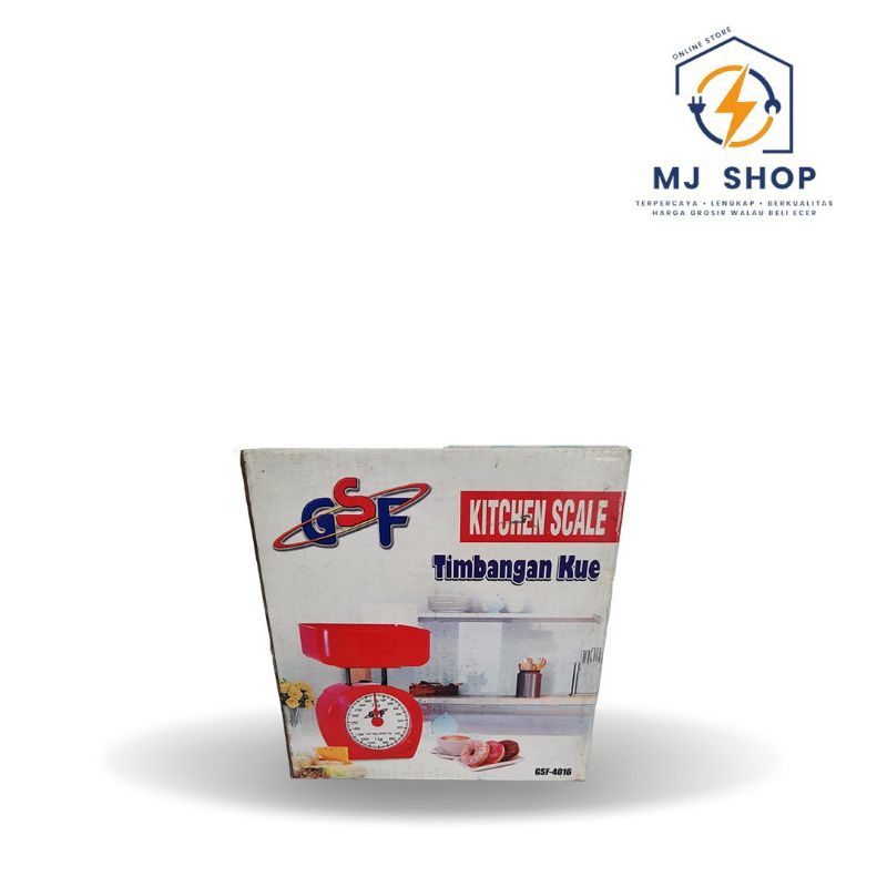Timbangan bahan kue