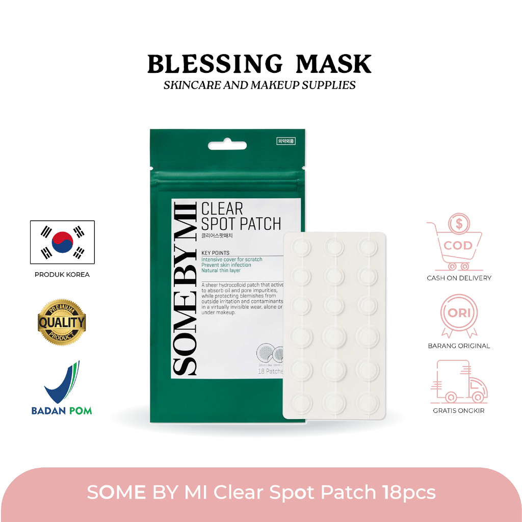 SOME BY MI Clear Spot Patch - 18pcs | Somebymi