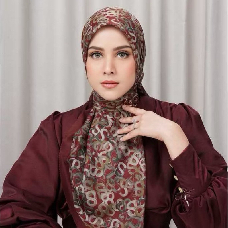 Buttonscarves Samla Multicolor Voile Square Original