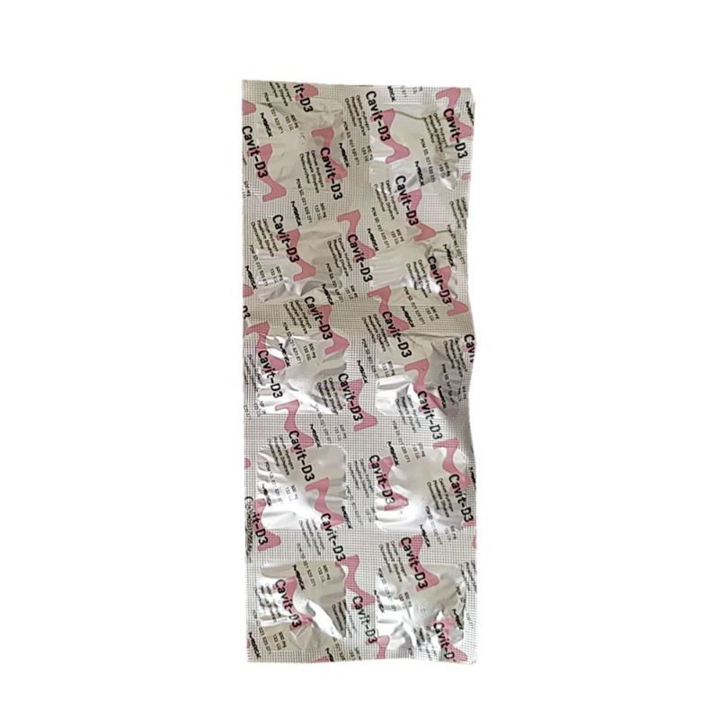 Cavit-D3 lembaran 1strip 10tablet