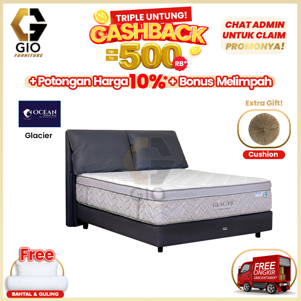 Kasur/Springbed Ocean Glacier (Fullset)