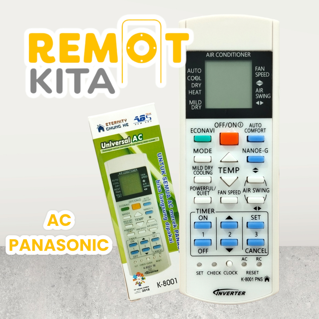REMOT AC PANASONI