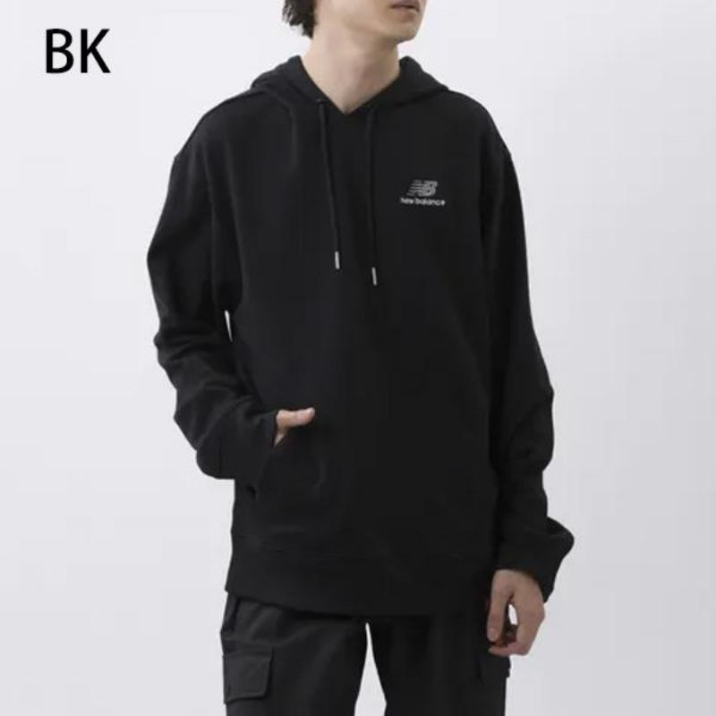 Hoodie NB Essentials Center Black