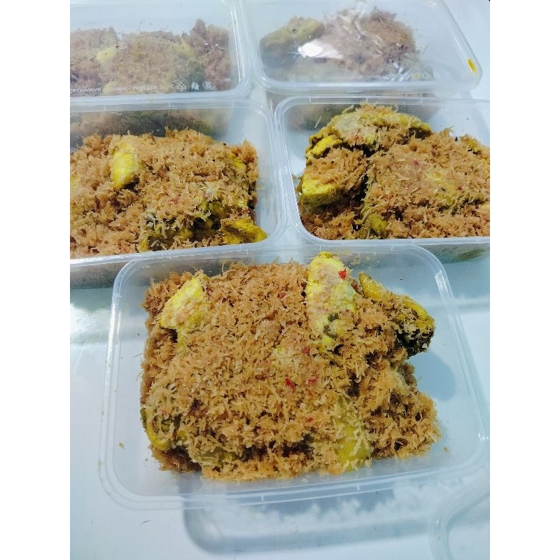 Ayam ungkep serundeng