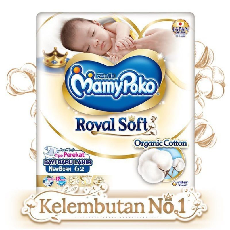 Mamypoko Open Royal Soft NB52