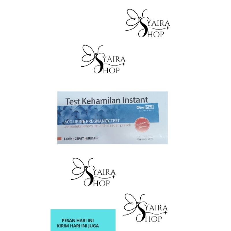 TEST KEHAMILAN ECERAN ONEMED TEST PACK STRIP