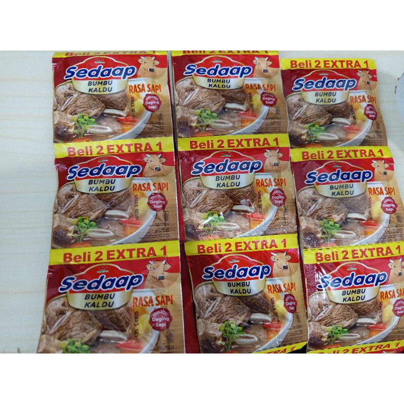 sedaap bumbu rasa sapi isi 36 pcs