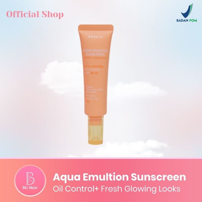 Sunscreen Aqua emulsion Bgskin