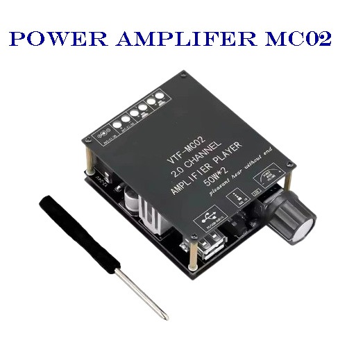 Power Amplifier MC02 Vf 20Hz-50kHz
