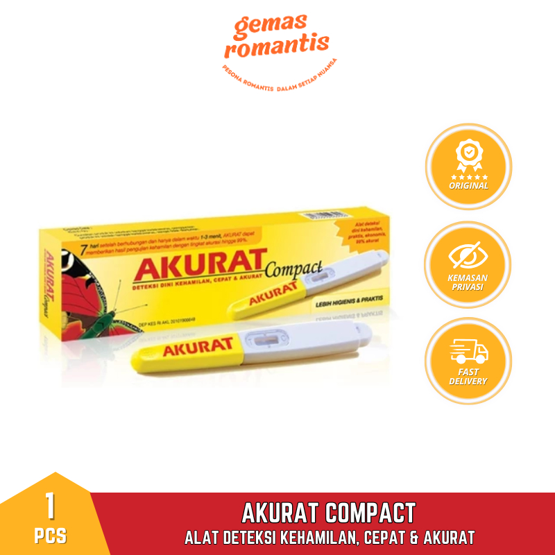 Test pack Akurat Compact  Alat Tes Kehamilan