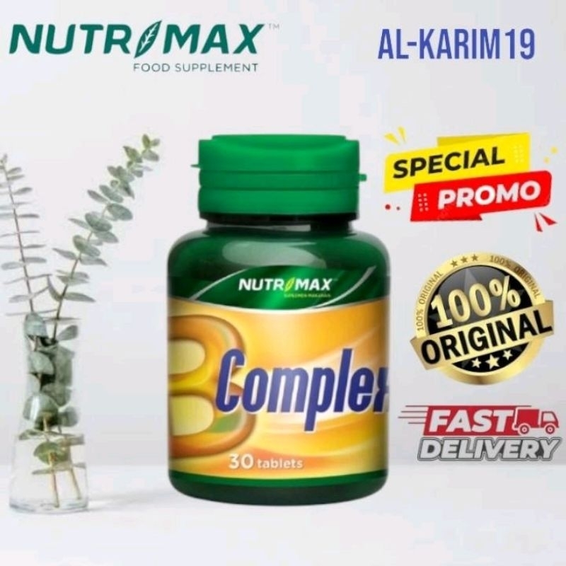 Nutrimax Vitamin B Complex isi 30 Tablet