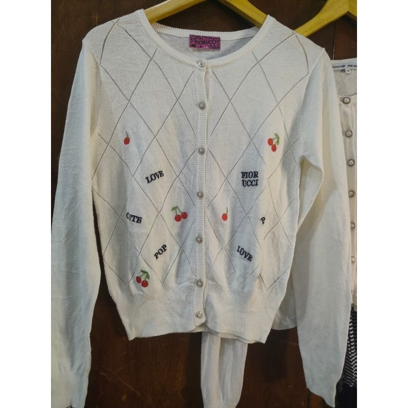 PRELOVED CARDIGAN,  CREW NECK