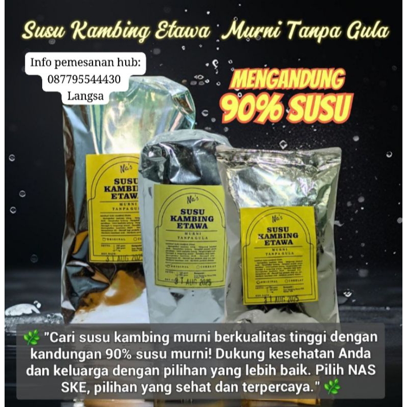 Susu kambing murni