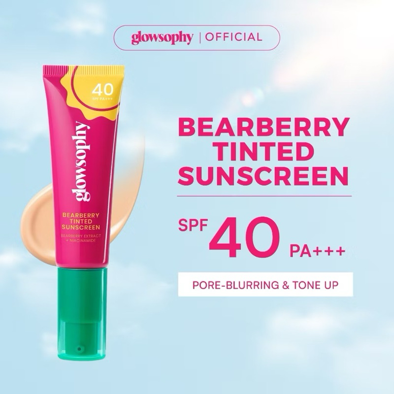 Glowsophy Bearberry Tinted Sunscreen 30ml
