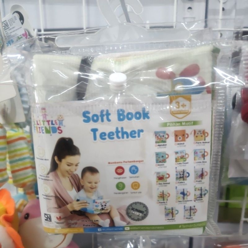 Little Friends Soft Book Teether