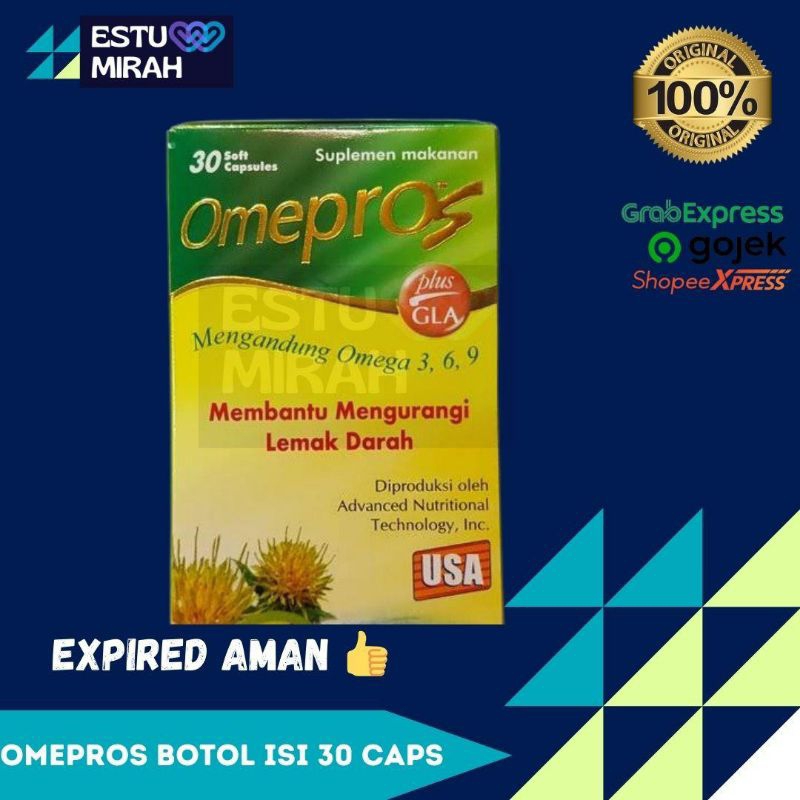 OMEPROS BOTOL isi 30 Kapsul