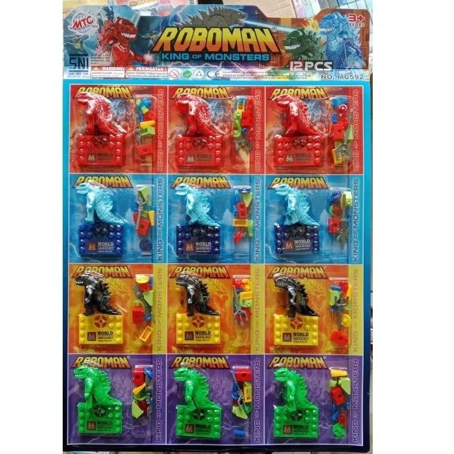 FANCY LEGO DINOSAURUS NO. MC 592