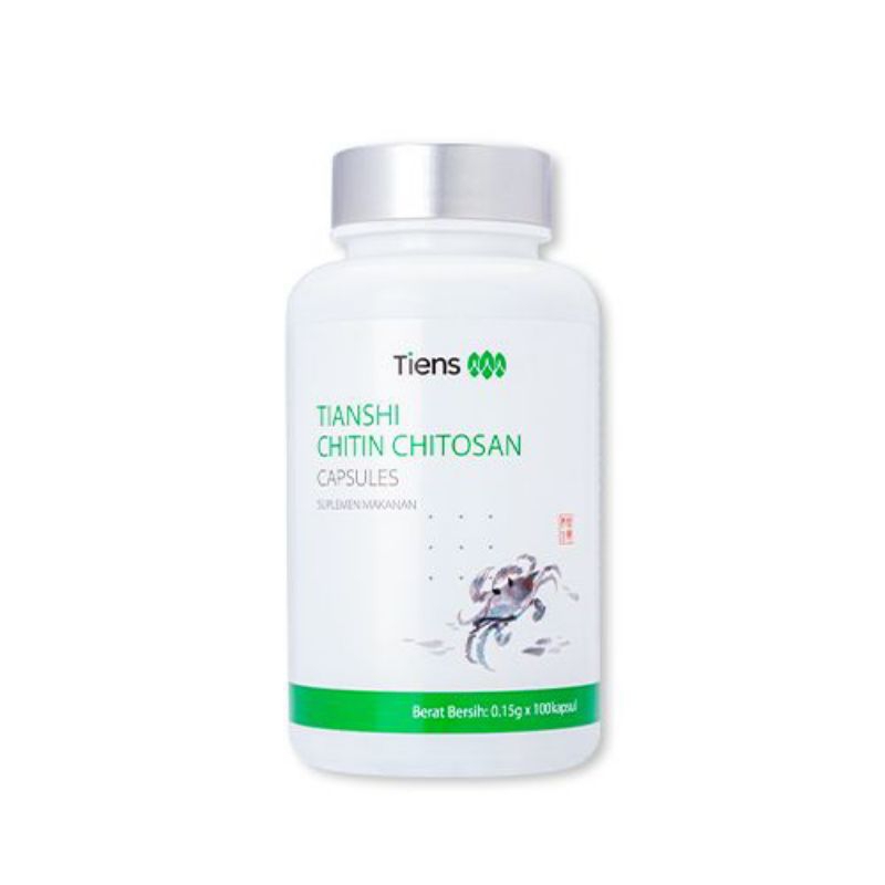 chitin chitosan 100 kapsul