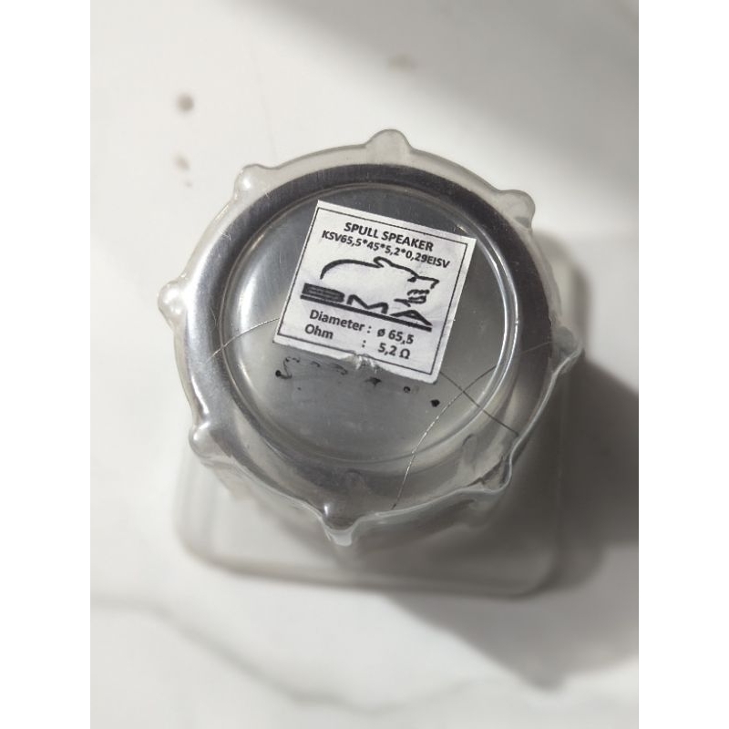 SPOOL SPEAKER BMA 65,5 MM 5,2 OHM