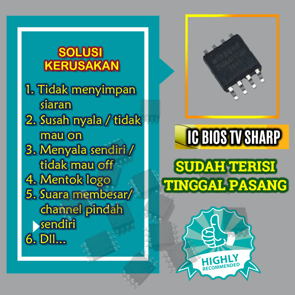 Firmware Sharp 2T-C42BB1I 2T-C42BB11 C42BB1I C42BB11 memory bios