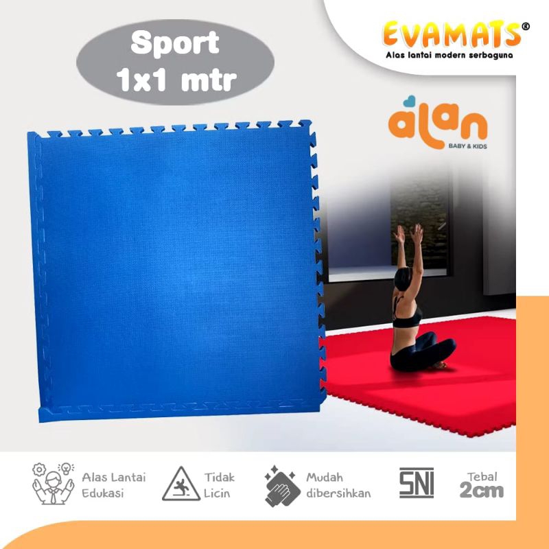 Evamats SP 1x1m Campur ( RANDOM) - E1x1m