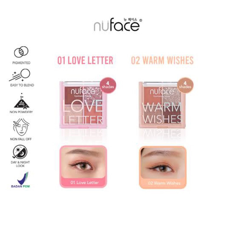 ❤️MUFLIH❤️ Nuface Eyeshadow