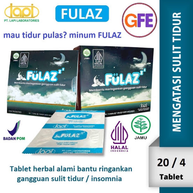FULAZ 20 TABLET PERKOTAK