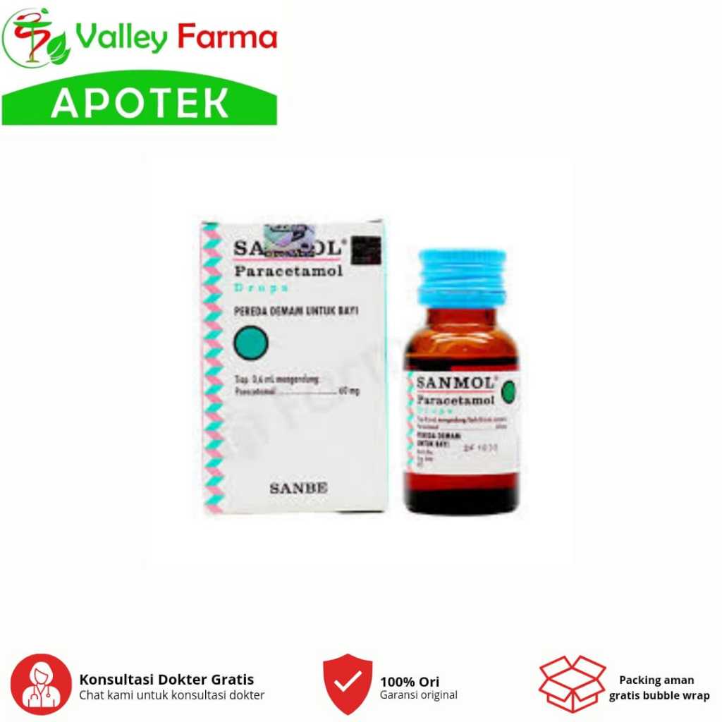 Sanmol Paracetamol Drops 15ML