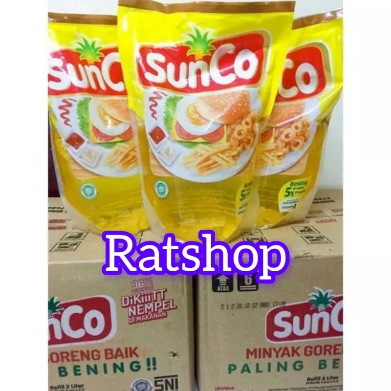 Minyak Sunco 2 Ltr/Karton