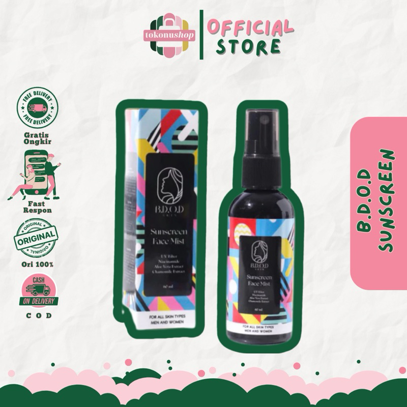 BDOD Skin Sunscreen Face Mist